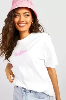 Image of New York Script Tshirt