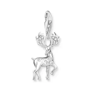 Image of THOMAS SABO Silver Red Deer Charm