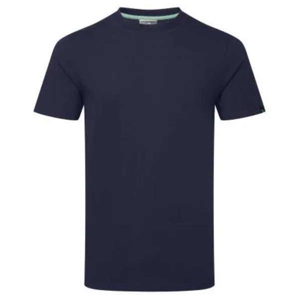 Image of Portwest Organic Cotton Recyclable T Shirt EC195NARXXL Colour: Navy