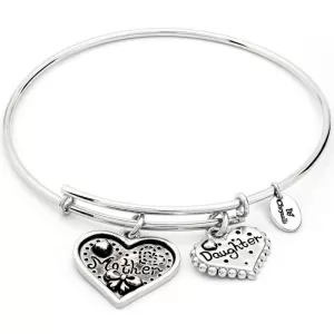 Image of Chrysalis Thinking Of You Mother Daughter Expandable Bangle JEWEL CRBT0721SP