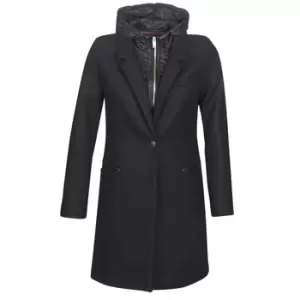 Image of Ikks AFTER womens Coat in Black - Sizes UK 8