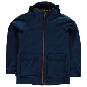 Image of Gelert Coast Waterproof Jacket Junior - Gelert Nvy/Oran
