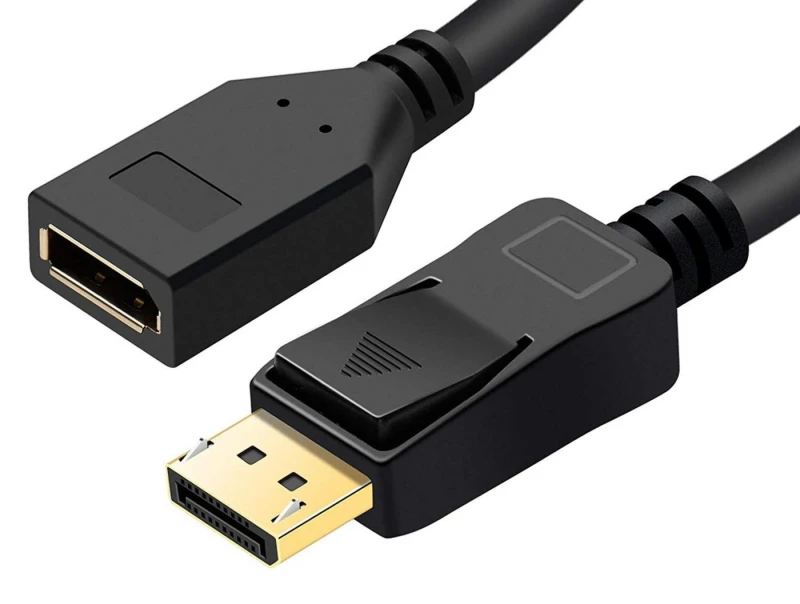 Image of Microconnect DP-MFG-100 DisplayPort cable 1m Black