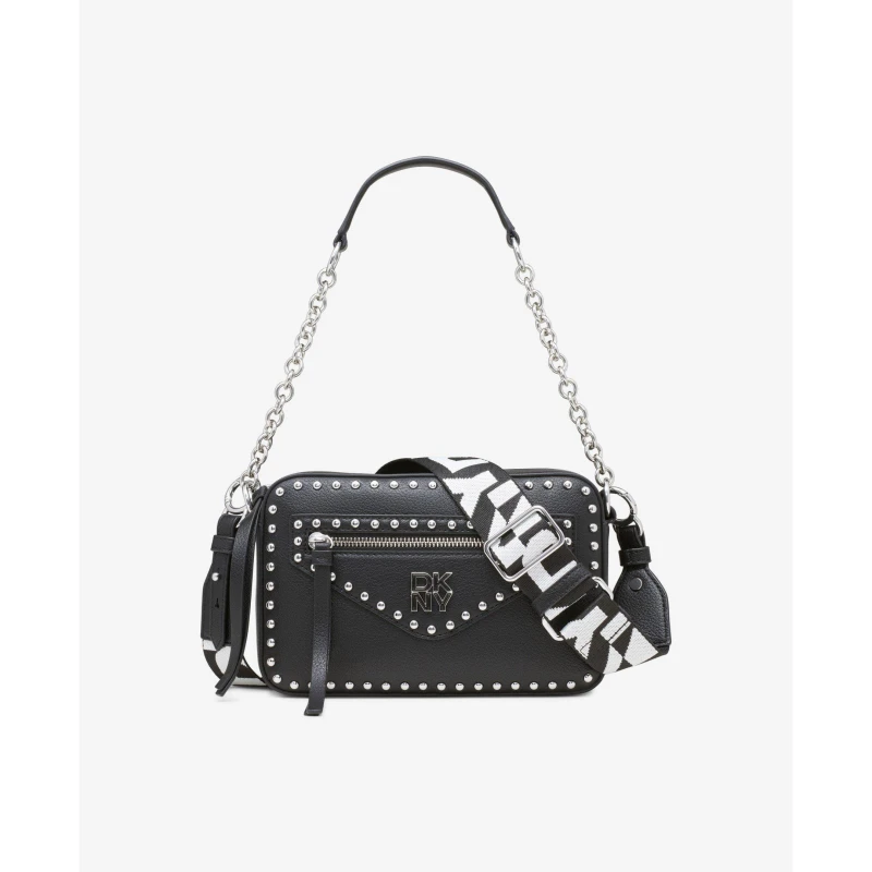 Image of DKNY Stud Crossbody Bag - Black One Size