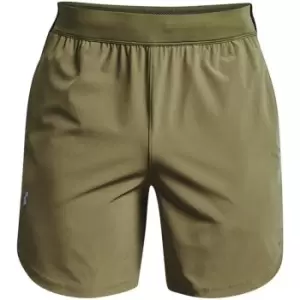 Image of Under Armour Stretch Woven Shorts - Green