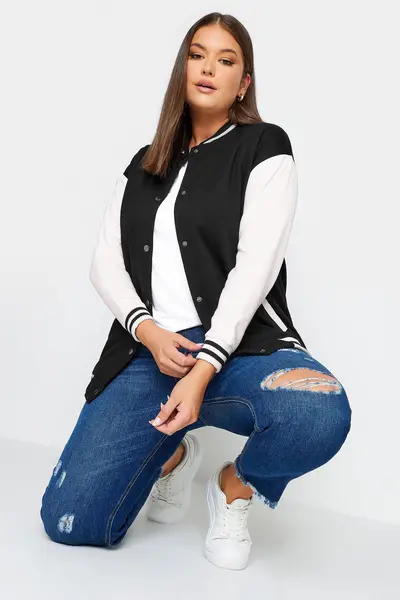 Image of Yours Bomber Jacket Black