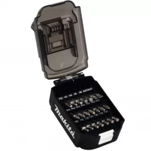 Image of Makita 21 Piece ScrewDriver Bit Set in Battery Case