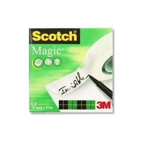 Image of 3M Scotch Magic 810 7100054153 Tape Scotch Magic 810 Matt (L x W) 33 m x 12mm 33 m