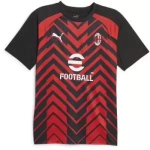Image of Puma AC Milan Pre Match Shirt 2023 2024 Adults - Red