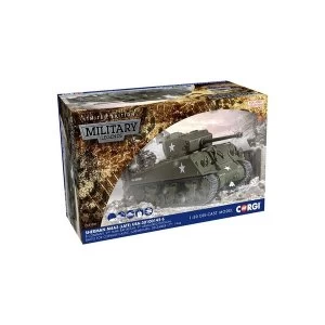 Image of Sherman M4 A3 US Army Luxembourg 1944 1:50 Corgi Military Legends Model