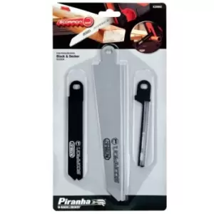 Image of Black&decker - Black and Decker Piranha Scorpion Saw Assorted Blades Pack X29992-XJ Fits RS890K