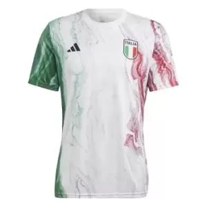 Image of adidas Italy Pre Match Shirt 2023 Adults - Green