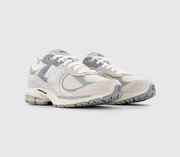 Image of New Balance 2002 Trainers Offwhite Cream Grey, 7