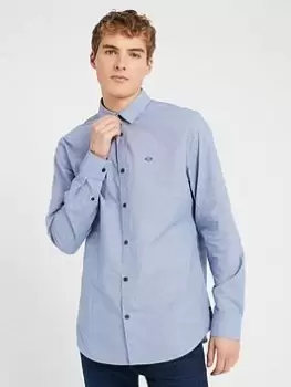 Image of Armani Exchange Long Sleeve Shirt - Light Blue, Size S, Men