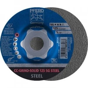 Image of PFERD 64185125 Cc-Grind-Solid Sg Steel Grinding disc 125mm 10 pc(s)