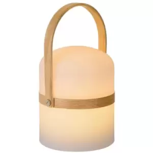 Image of Lucide JOE - Table Lamp Outdoor - Ø14.5cm- LED Dim. - 1x3W 3200K - IP44 - 3 StepDim - White