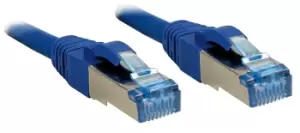 Image of Lindy 2m Cat.6A S/FTP networking cable Blue Cat6a S/FTP (S-STP)