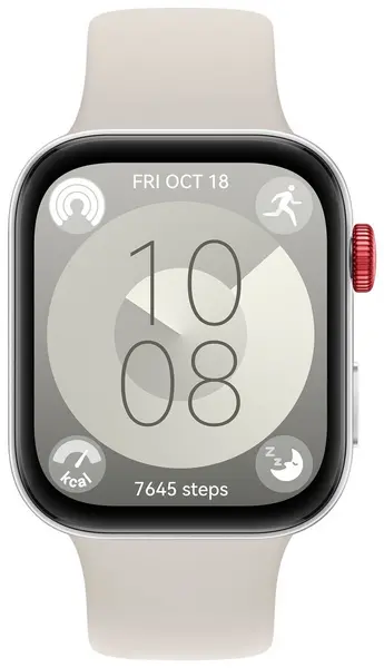 Image of Huawei Watch Fit 3 Smartwatch - Moon White