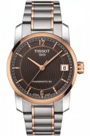 Image of Ladies Tissot Titanium Titanium Automatic Watch T0872075529700