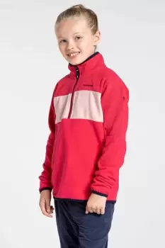 Image of Kids' 'Linden' Recycled Half-Zip Fleece