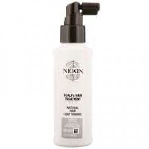 Image of Nioxin 3D Care System System 1 Step 3 Scalp and Hair Treatment: For Natural Hair And Light Thinning 100ml