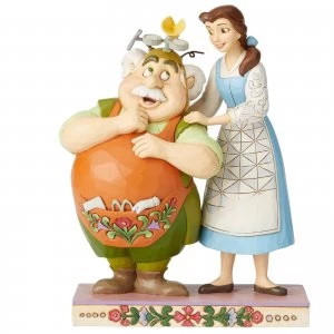 Image of Disney Traditions Devoted Daughter (Belle and Maurice Figurine) 23.0cm