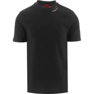 Image of HUGO Black Dallup T-Shirt