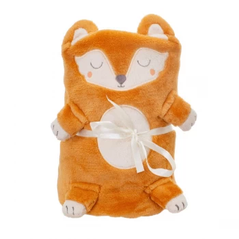 Image of Sass & Belle Woodland Fox Baby Blanket