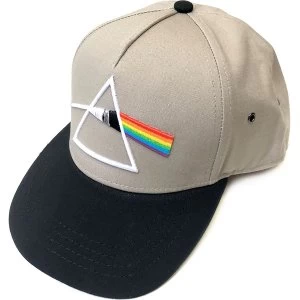 Image of Pink Floyd - Dark Side of the Moon Prism Unisex Snapback Cap - Neutral/Black