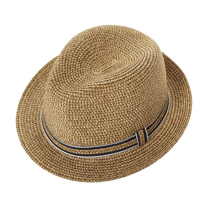 Image of Dune Ohio' Contrast Band Trilby Hat - natural