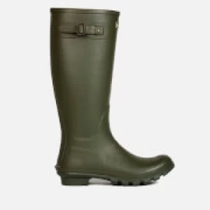 Image of Barbour Mens Bede Classic Wellies - Olive - UK 9