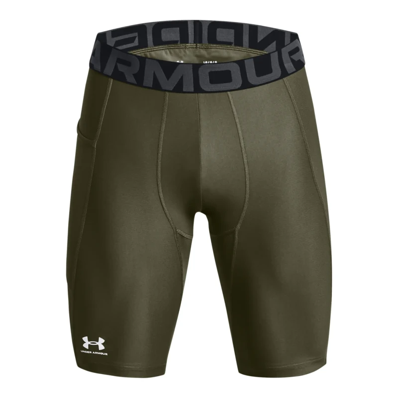 Image of Under Armour Armour HeatGear Pocket Long Shorts Mens - Green Green XS