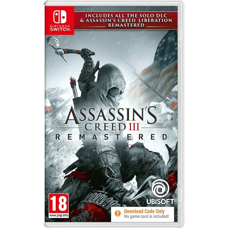Image of Assassins Creed Assassins Creed III Remastered Nintendo Switch Game