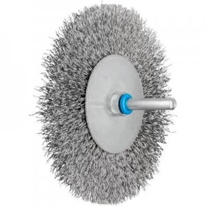 Image of PFERD Round brush with shaft, ungezopft RBU 10010/6 INOX 0.30 43109003 10 pc(s)