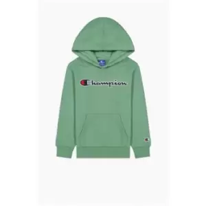 Image of Champion Logo OTH Hoodie - Green