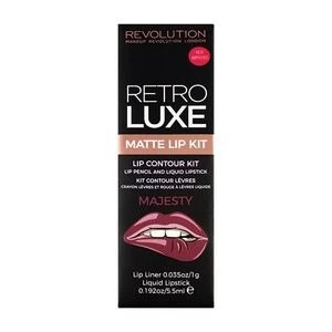 Image of Makeup Revolution Retro Luxe Kits Matte Majesty Pink