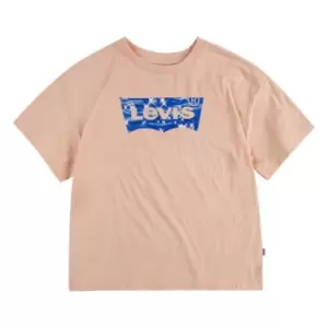 Image of Levis Oversized Graphic T-Shirt Junior Girls - Pink