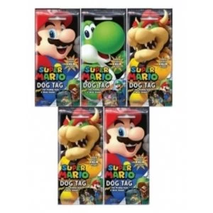 Image of Super Mario Dog Tag Fun Packs CDU Case of 24