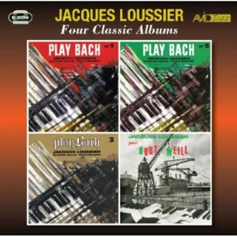Image of Jacques Loussier - 4 Classic Albums CD Album - Used