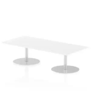 Image of Italia Poseur Table Rectangle 1800/800 Top 475 High White