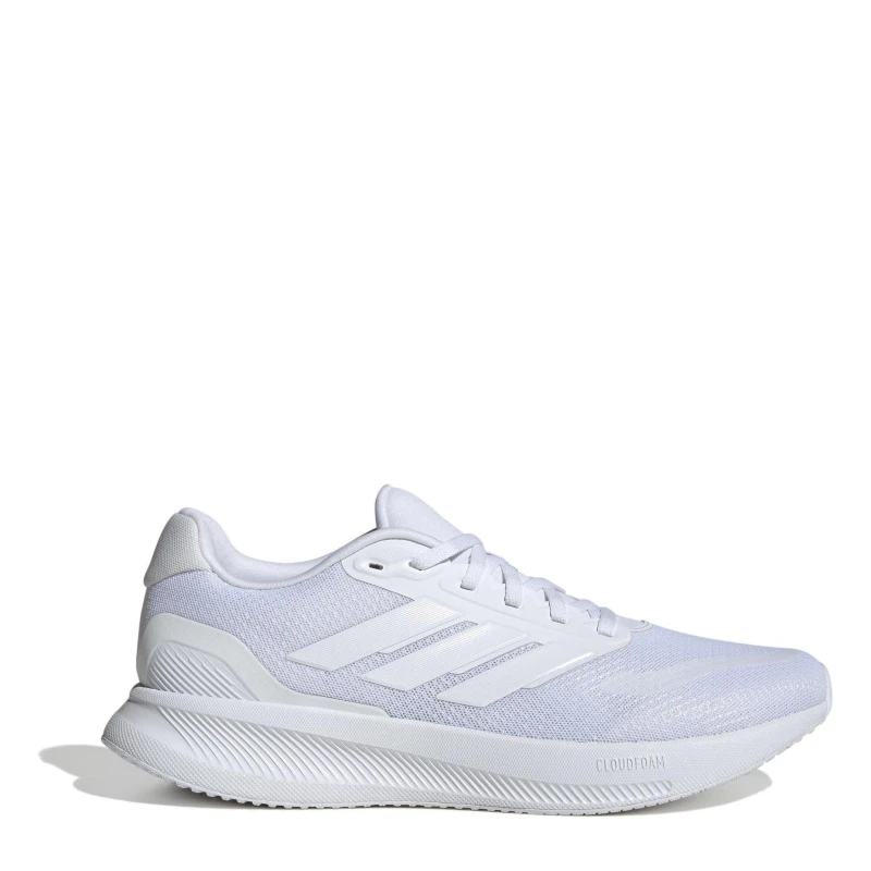 Image of adidas Run Falcon 5 Trainers Mens - White White 12