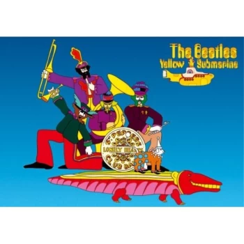 Image of The Beatles - Yellow Submarine Standard Postcard