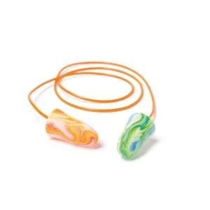 Image of Moldex 7801 Spark Plugs Earplugs Corded PU Foam Asstd Cols Ref M7801