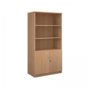 Image of Deluxe combination unit with open top 2000mm high with 4 shelves -