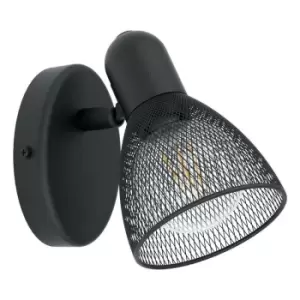 Image of Eglo - Carovigno Single Spotlight Black