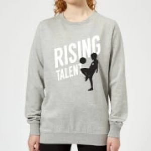Image of Rising Talent Womens Sweatshirt - Grey - 3XL