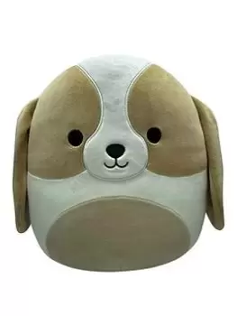 Image of Squishmallows 12" Plush Basset Hound - Adela , One Colour
