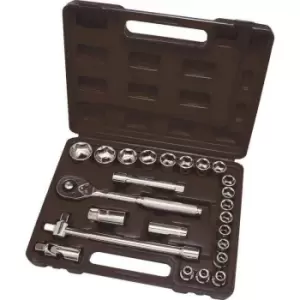 Image of Hilka - Socket Set 1/2 Drive Metric 25Pc