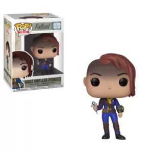 Image of Fallout Vault Dweller Female Pop! Vinyl Figure