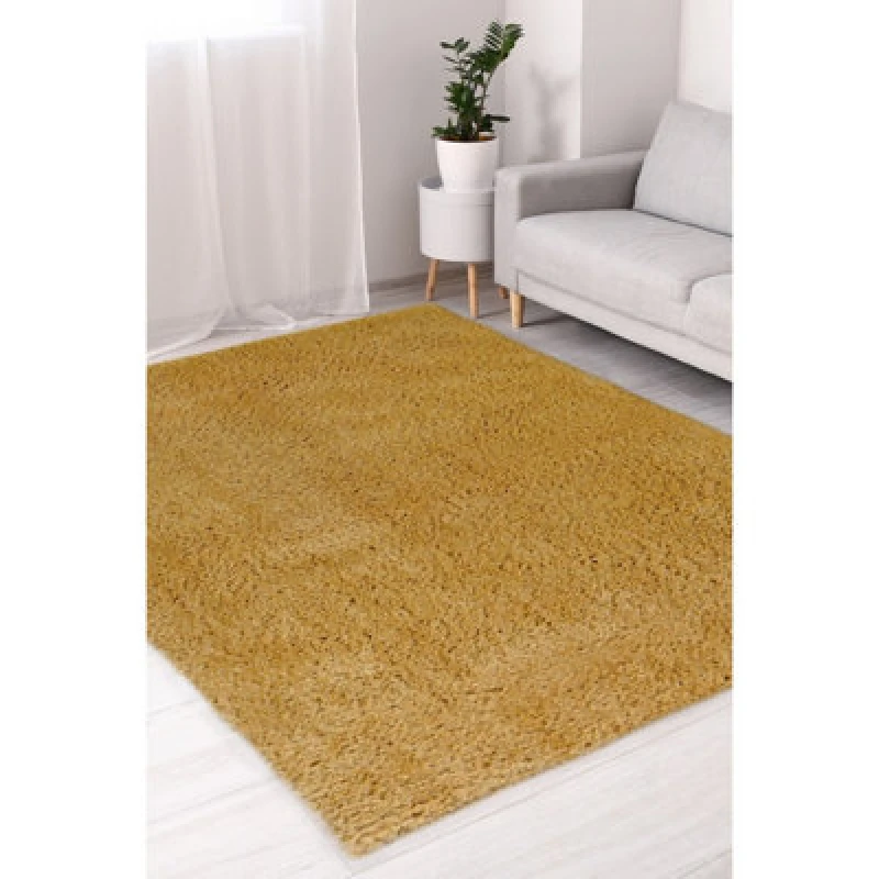 Image of Snug Plain Ochre 120X170cm Rug P116A- SG055 12